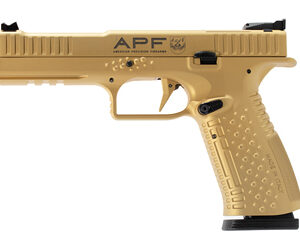 AMPF STRIKE ONE ERGL 9MM 5" 17RD GLD