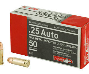 AGUILA 25ACP 50GR FMJ 50/1000