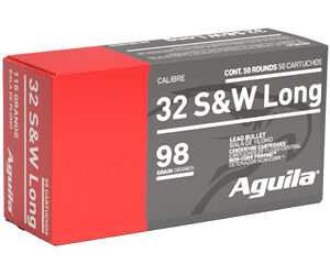 AGUILA 32S&W LONG 98GR LRN 50/1000