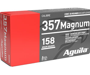 AGUILA 357MAG 158GR SJSP 50/1000