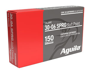 AGUILA 30-06 SPRG 150GR SP 20/200