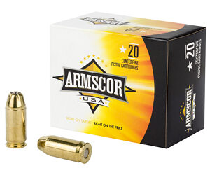 ARMSCOR 45ACP 230GR JHP 20/500