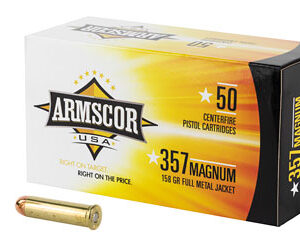 ARMSCOR 357MAG 158GR FMJ 50/1000