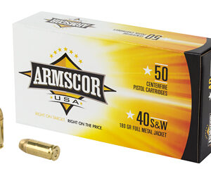 ARMSCOR 40SW 180GR FMJ 50/1000