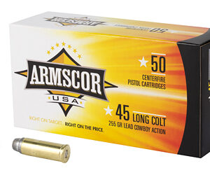 ARMSCOR 45LC 255GR LEAD 50/400