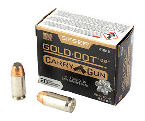 SPR GLD DT CARRY GUN 45AUTO +P 200GR