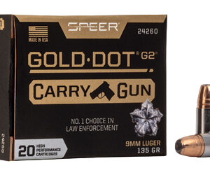 SPR GOLD DOT CARRY GUN 9MM 135GR HP