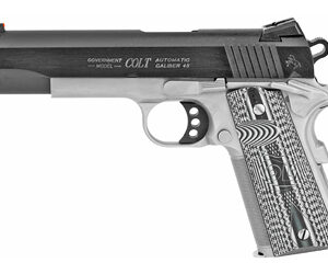 COLT GOVT COMP 45ACP 5" 8RD STS/BL