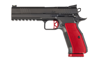 DW DWX 9MM 4.95" BLK/RED FOS OR 19RD