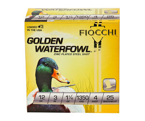 FIOCCHI 12GA #4 GOLDEN 25/250