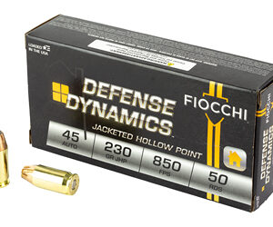 FIOCCHI 45ACP 230GR JHP 50/500