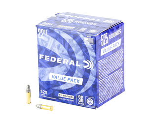 FED 22LR 36GRN LEAD HP 525 CT
