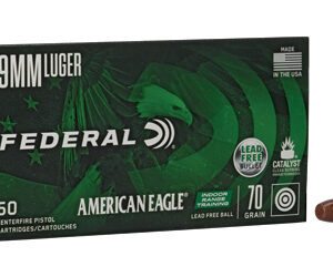 FED AM EAGLE 9MM 70GR LFB 50/500