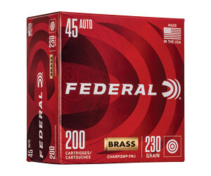 FED CHAMP 45ACP 230GR FMJ 200CT