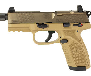 FN 502T 22LR 4.6" 2-10RD FDE