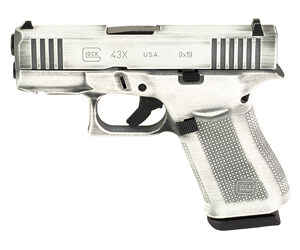 GLOCK 43X 9MM 10RD WHITE BW