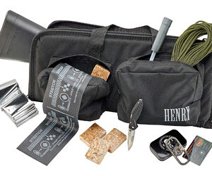 HENRY US SURV 22LR BLK W/GEAR & BAG