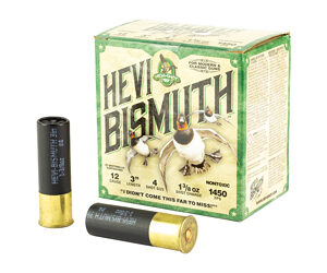 HEVI BISMUTH 12GA 3" #4 25/250