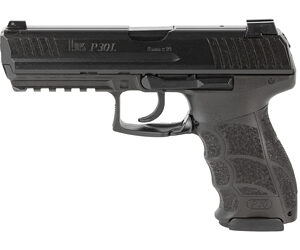 HK P30L 9MM 4.45" 20RD V1 LEM BLK