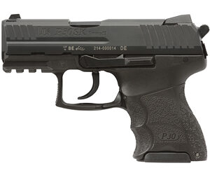 HK P30SK 9MM 3.27" 10RD V3 DA/SA BLK