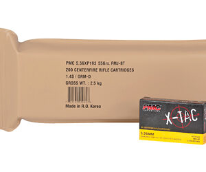 PMC XTAC 556NATO 55GR FMJ 10 BX BP