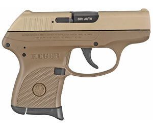 RUGER LCP 380ACP 2.75" FDE/SAGE 6RD