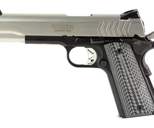 RUGER SR1911 9MM 5" LTW 9RD BLK/SLV