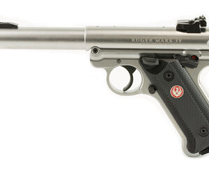 RUGER MRK IV TRGT 22LR 5.5" 10RD STN