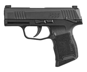 SIG P365 MS 380ACP 3.1" 10RD BLK NS