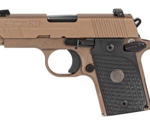 SIG P938 EMP SCRPN 9MM 7RD 3" FDE NS