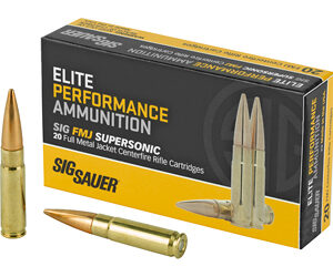 SIG AMMO 300BLK 125GR FMJ 20/500