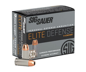 SIG AMMO 9MM 124GR JHP 20/200