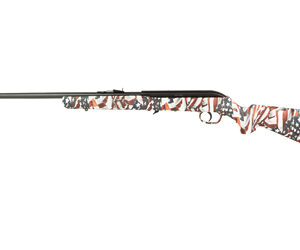 SAV 64F 22LR 21" 10RD R/W/B FLAG