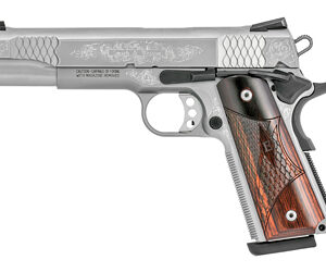 S&W 1911 45ACP 5" STS 8RD FS ENGRVD