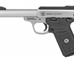 S&W VICTORY 22LR 5.5" 10RD STS TG MA