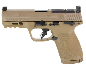 S&W M&P M2.0 9MM 4" 15RD TS OR FDE