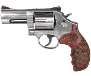S&W 686 PLUS DLX 357 3" STS 7RD WD