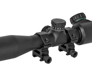 TRUGLO XTREME 4X32 MDOT IR RINGS BLK