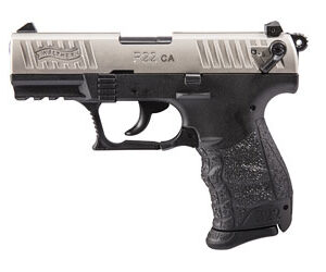 WAL P22 22LR 3.4" 10RD NICKEL CA