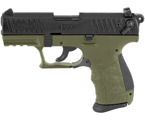 WAL P22Q 22LR 3.42" 10RD MLTRY GRN