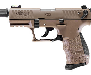 WAL P22Q 22LR 3.42" 10RD TAC FDE