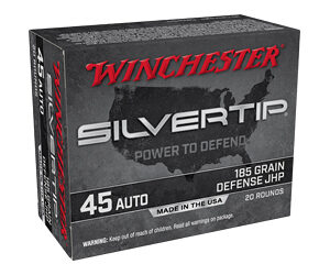 WIN SILVERTIP 45ACP 185GR HP 20/200
