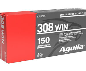 AGUILA 308WIN 150GR FMJBT 20/500