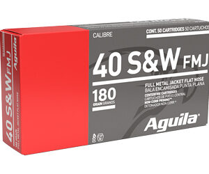 AGUILA 40SW 180GR FMJ 50/1000
