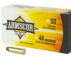ARMSCOR 44MAG 240GR SWC 50/400