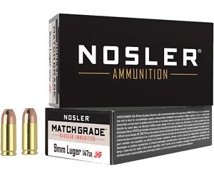 NOSLER ASP 9MM 147GR JHP 50/500