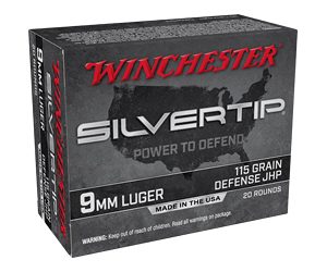 WIN SILVERTIP 9MM 115GR HP 20/200