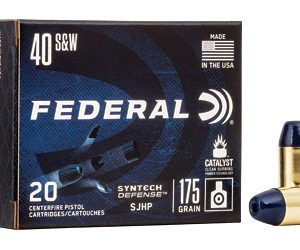 FED SYN DEF 40S&W 175GR SJHP 20/200