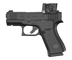 GLOCK 43X 9MM 10RD MOS8 COA FR BLK