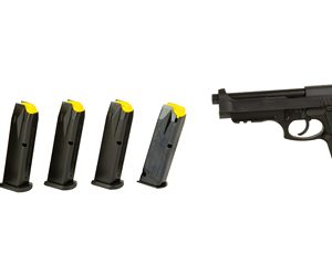 TAURUS PT92 9MM 5" 18RD BUNDLE BLK